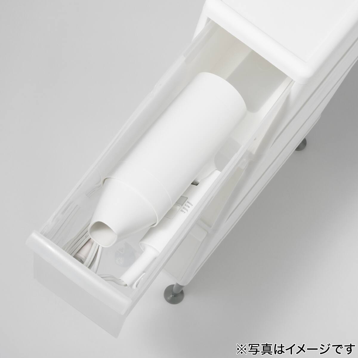 段差がまたげる隙間ストッカー(幅18.7×高さ120～123.5cm) | ニトリ