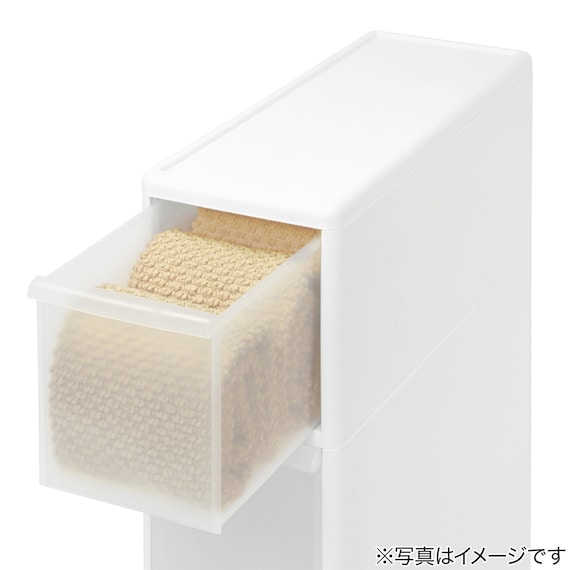 段差がまたげる隙間ストッカー(幅27×高さ131.6~135.1cm) 6枚目画像