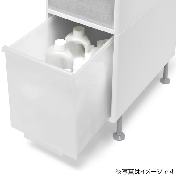 段差がまたげる隙間ストッカー(幅25.5×高さ138~140.5cm) 8枚目画像