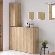 組み合わせて使えるシューズボックス