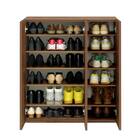 組み合わせて使えるシューズボックス（ロータイプ 幅83.5cm BR) 3枚目画像