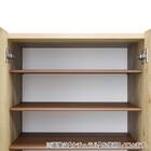 組み合わせて使えるシューズボックス（ロータイプ 幅83.5cm BR) 4枚目画像