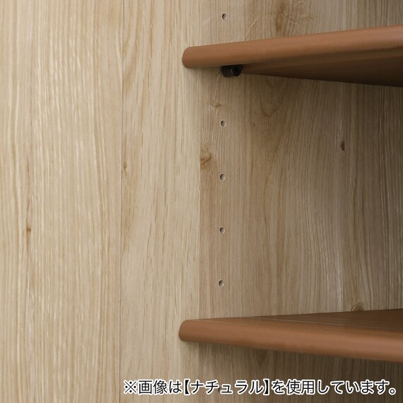 組み合わせて使えるシューズボックス（ロータイプ 幅83.5cm BR) 5枚目画像