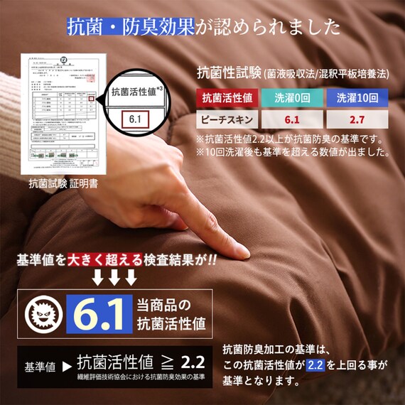 こたつ掛布団 長方形(BGL‐P ブラウン) 11枚目画像