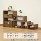 オープンラック 幅60×高さ20cm (OPR BR) 7枚目画像