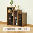 オープンラック 幅50×高さ30cm (OPR WN) 4枚目画像