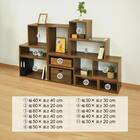 オープンラック 幅50×高さ30cm (OPR WN) 7枚目画像