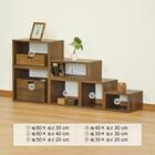 オープンラック 幅50×高さ40cm (OPR WN) 6枚目画像