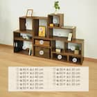 オープンラック 幅50×高さ40cm (OPR WN) 7枚目画像