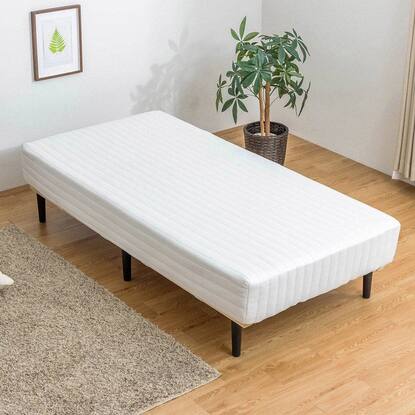 シングル 脚付きポケットコイルマットレス(EC WH)通販 | ニトリネット  
