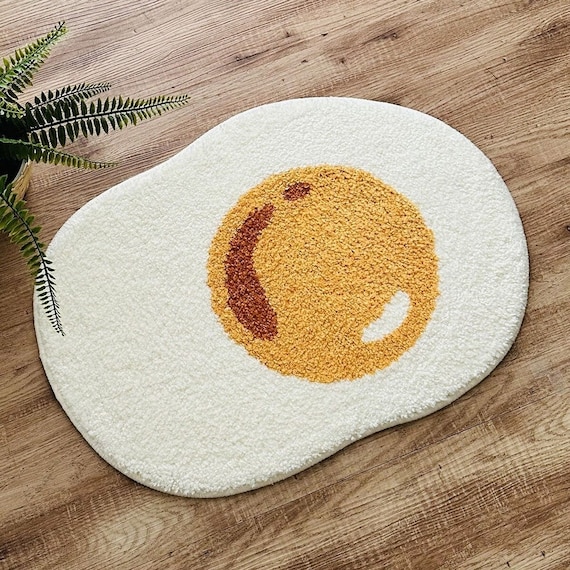 フロアマット 40x60cm(目玉焼き) 1枚目画像
