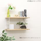 ワイヤーウォールシェルフ 幅60cm ロング (FR ホワイト) 3枚目画像