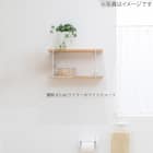 ワイヤーウォールシェルフ 幅60cm ロング (FR ホワイト) 5枚目画像