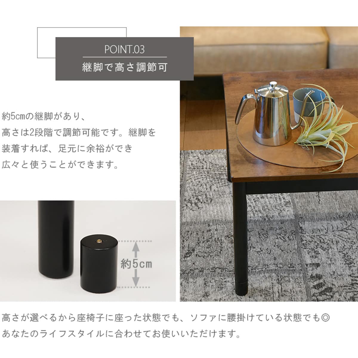 こたつ・こたつ掛け布団セットピケ(ダークブラウン/ブラウン) | ニトリ