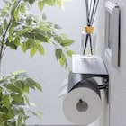 トイレットペーパーホルダー (ダブル ブラック) 8枚目画像