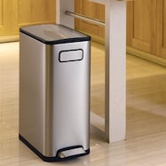 キャスター付きステップ式ゴミ箱(9377)