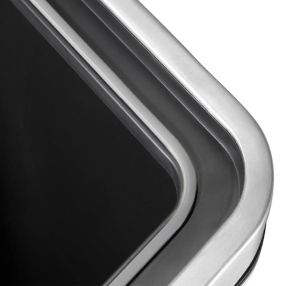 ステップ式分別ゴミ箱(防臭タイプ 20L+20L 9368 シルバー) 3枚目画像