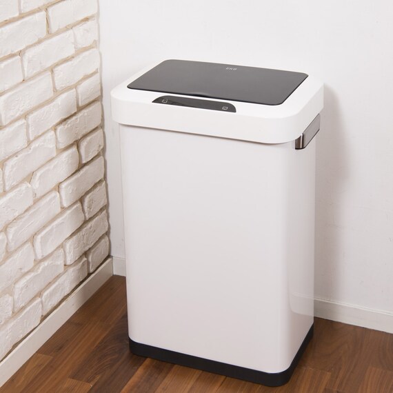 センサー式開閉ゴミ箱(45L 9262 ホワイト) 1枚目画像
