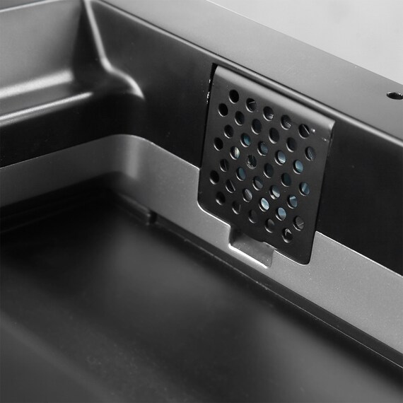 センサー式開閉ゴミ箱(12L 9233 シルバー) 4枚目画像