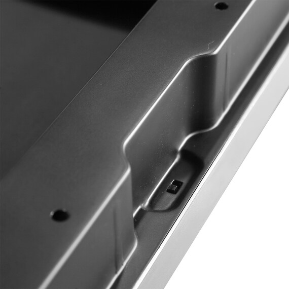 センサー式開閉ゴミ箱(12L 9233 シルバー) 5枚目画像