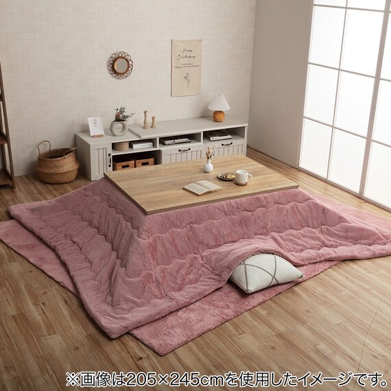 韓国風こたつ薄掛布団 190×240cm(LPC PI) 2枚目画像