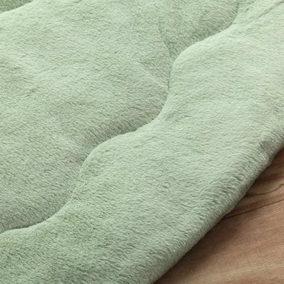 韓国風こたつ薄掛布団 200cm丸型(LPC GR) 7枚目画像