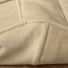 韓国風省スペースこたつ掛布団 160×160cm(LPC BE) 5枚目画像