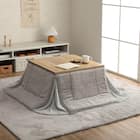 韓国風省スペースこたつ掛布団 170×170cm(LPC GY) 1枚目画像
