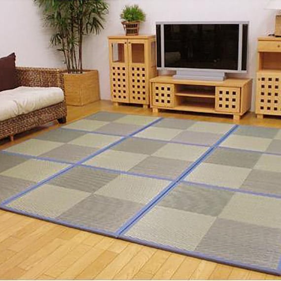 ユニット畳 ニール 半畳82×82 BL 8枚目画像