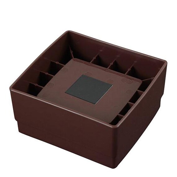 継ぎ脚 ベッド用 4個入り(AKO-6 ブラウン) 4枚目画像