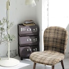 3段ジョイントラック カフェ63H(ブラウン) 2枚目画像