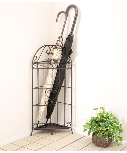 小鳥がかわいいワイヤーコーナー傘たて コーナー 通販 ニトリネット 公式 家具 インテリア通販