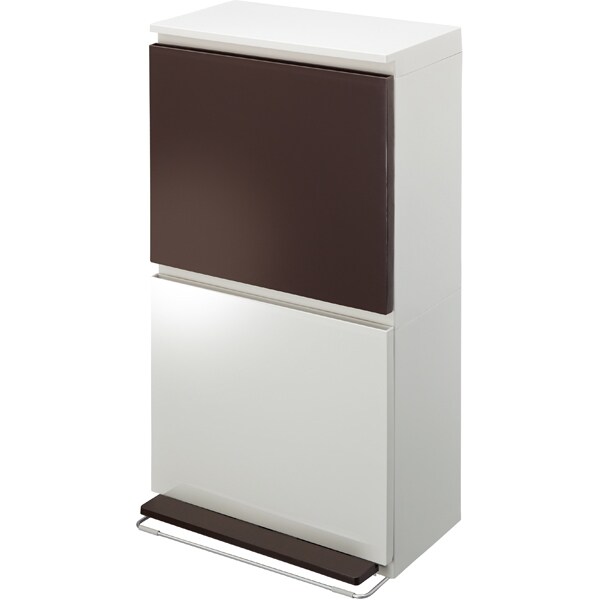 ワイド分別ダストボックス ペダル 2段 Br 通販 ニトリネット 公式 家具 インテリア通販