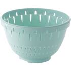 食洗機・電子レンジ対応 防汚・抗菌加工ざるS(リベラリスタ 17cm ブルーグリーン) 1枚目画像