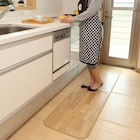 ぴたっと吸着フロアマット 43×120 (KCFB4312 Lオーク) 3枚目画像