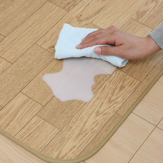 ぴたっと吸着フロアマット 43×120 (KCFB4312 Lオーク) 6枚目画像