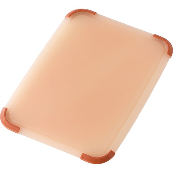 滑り止め付きAg抗菌加工まな板(35cm×25cm レッド) 1枚目画像