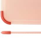 滑り止め付きAg抗菌加工まな板(35cm×25cm レッド) 2枚目画像