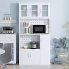 キッチンボード (LKS 89 WH) 1枚目画像