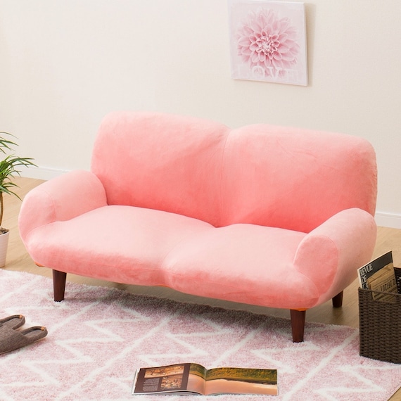 脚付きローソファ ふっくらパン イチゴ (PI) 1枚目画像