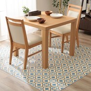 北欧テイストのふきとれるクッションフロアラグ(モロッコ)【期間限定価格:8/8~9/24まで】