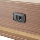 パネルフロアベッドフレーム(S BR) 6枚目画像