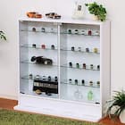 コレクションラック(浅型ロータイプWH) 1枚目画像