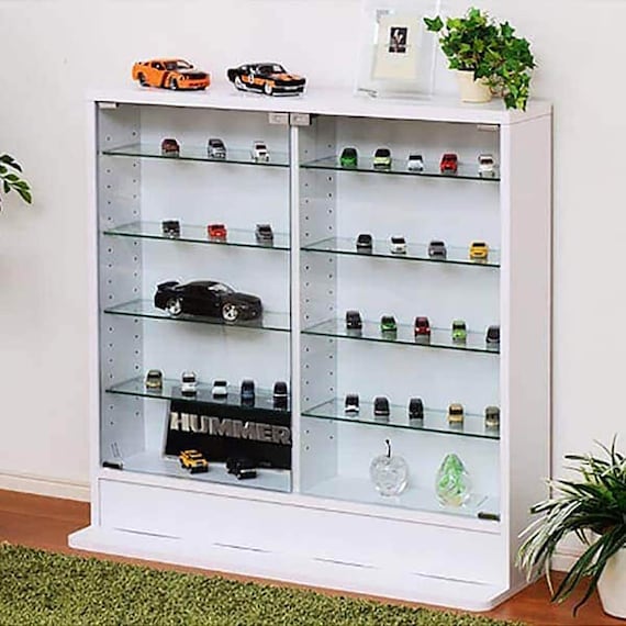 コレクションラック(浅型ロータイプWH) 1枚目画像