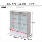 コレクションラック(浅型ロータイプDBR) 9枚目画像