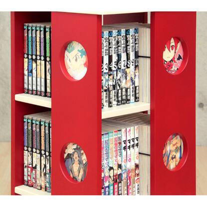 省スペースでたっぷり収納 回転式のコミックラック 7段 Re 通販 ニトリネット 公式 家具 インテリア通販 省スペースでたっぷり収納 回転式のコミックラック 7段 Re 通販 ニトリネット 公式 家具 インテリア通販