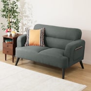 2人掛け2WAYコンパクトソファ 布張りタイプ