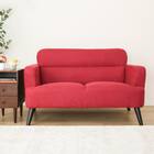 2人掛け2WAYコンパクトソファ 布張りタイプ (RE) 2枚目画像