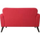 2人掛け2WAYコンパクトソファ 布張りタイプ (RE) 4枚目画像