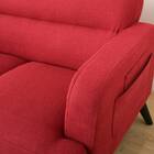 2人掛け2WAYコンパクトソファ 布張りタイプ (RE) 5枚目画像